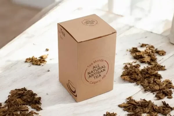 Kraft Tea Boxes With Logo